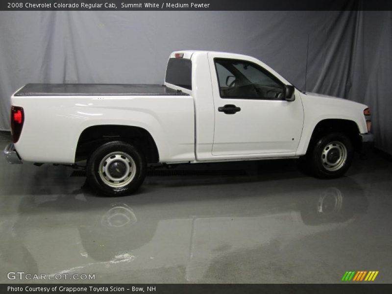 Summit White / Medium Pewter 2008 Chevrolet Colorado Regular Cab