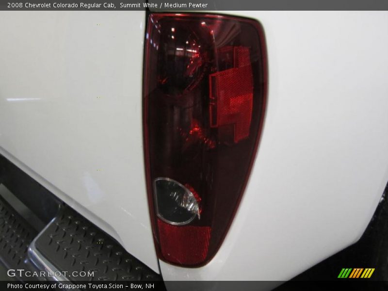 Summit White / Medium Pewter 2008 Chevrolet Colorado Regular Cab
