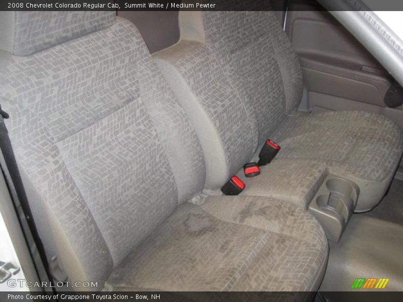 Summit White / Medium Pewter 2008 Chevrolet Colorado Regular Cab