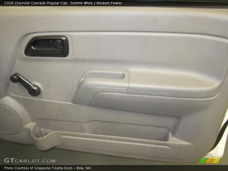 Summit White / Medium Pewter 2008 Chevrolet Colorado Regular Cab