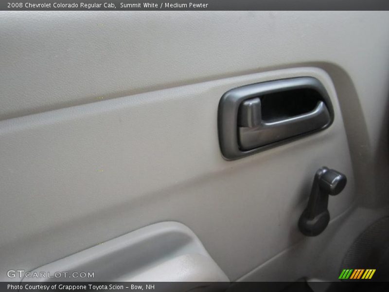 Summit White / Medium Pewter 2008 Chevrolet Colorado Regular Cab