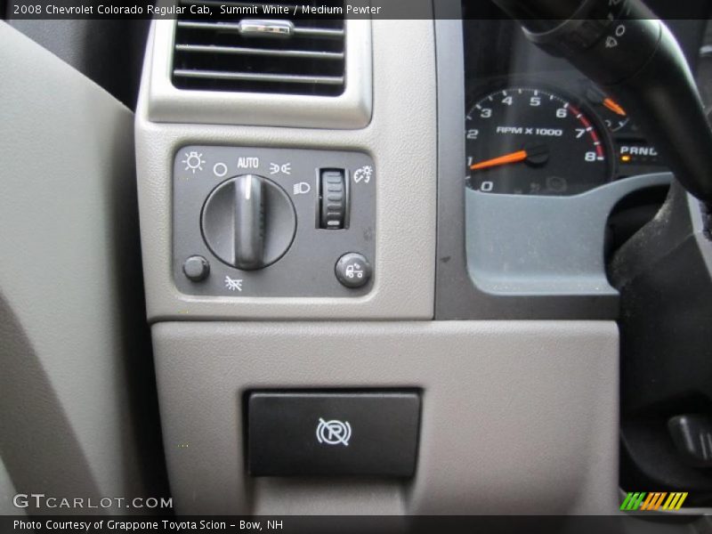 Summit White / Medium Pewter 2008 Chevrolet Colorado Regular Cab
