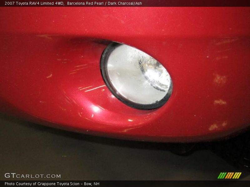 Barcelona Red Pearl / Dark Charcoal/Ash 2007 Toyota RAV4 Limited 4WD