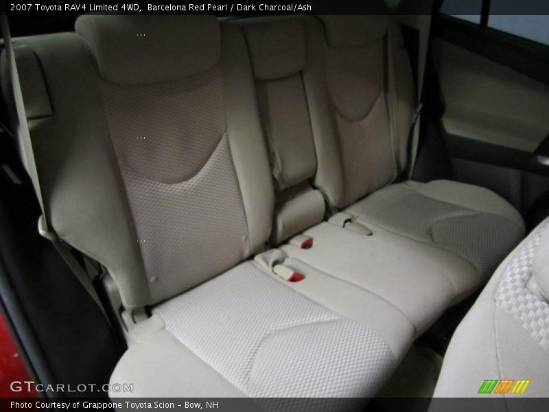 Barcelona Red Pearl / Dark Charcoal/Ash 2007 Toyota RAV4 Limited 4WD