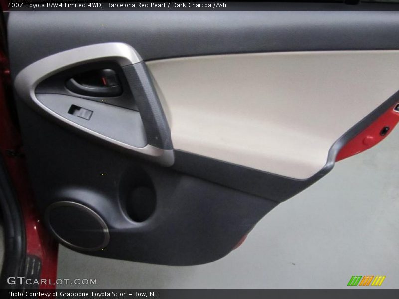 Barcelona Red Pearl / Dark Charcoal/Ash 2007 Toyota RAV4 Limited 4WD
