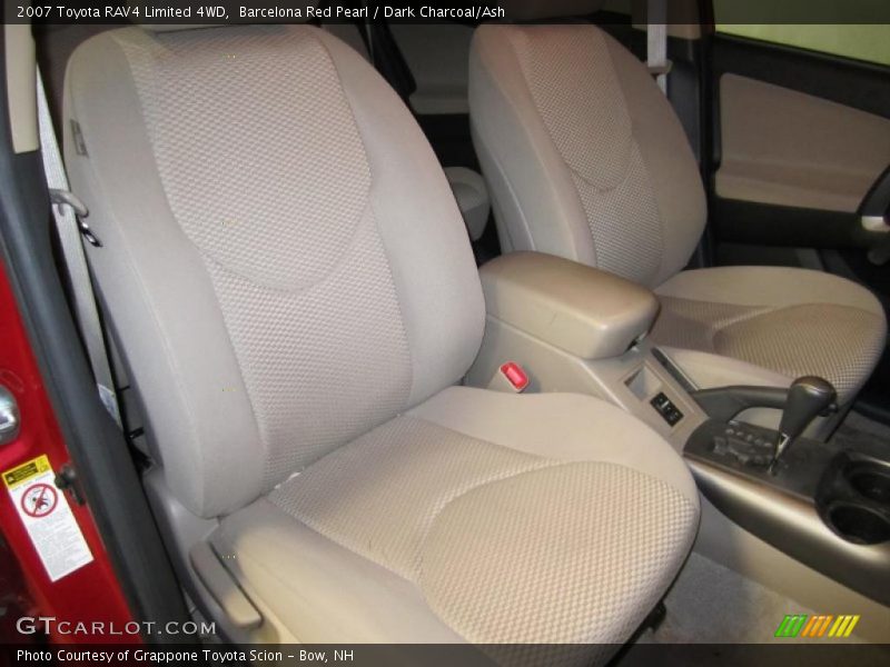 Barcelona Red Pearl / Dark Charcoal/Ash 2007 Toyota RAV4 Limited 4WD