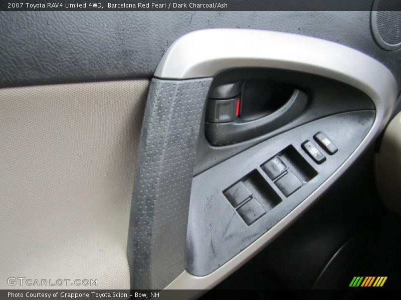 Barcelona Red Pearl / Dark Charcoal/Ash 2007 Toyota RAV4 Limited 4WD