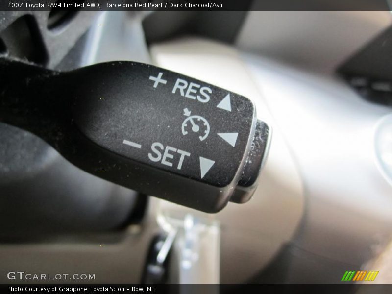 Barcelona Red Pearl / Dark Charcoal/Ash 2007 Toyota RAV4 Limited 4WD