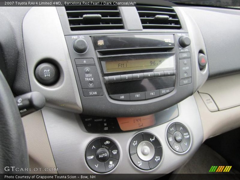 Barcelona Red Pearl / Dark Charcoal/Ash 2007 Toyota RAV4 Limited 4WD