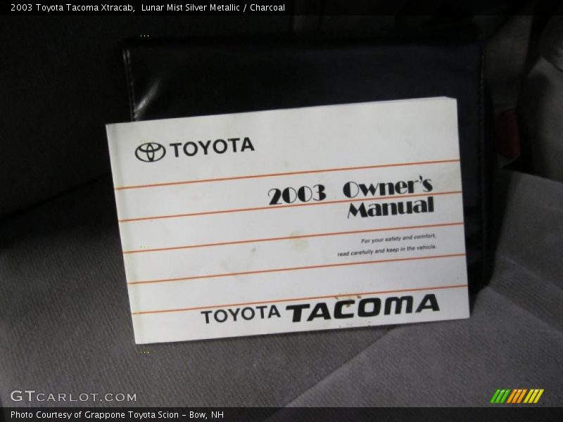 Lunar Mist Silver Metallic / Charcoal 2003 Toyota Tacoma Xtracab