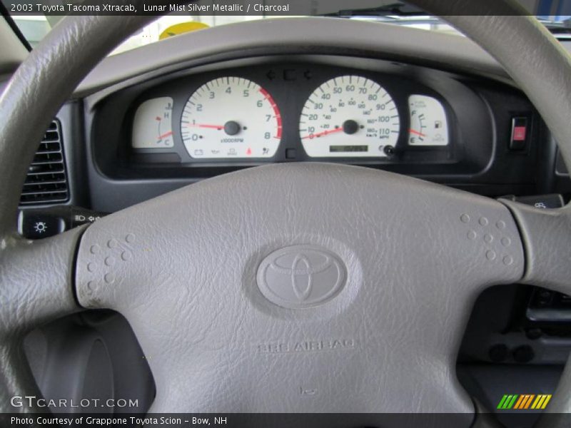 Lunar Mist Silver Metallic / Charcoal 2003 Toyota Tacoma Xtracab