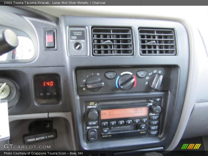Lunar Mist Silver Metallic / Charcoal 2003 Toyota Tacoma Xtracab