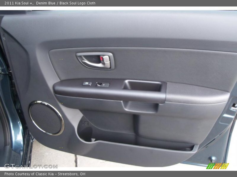 Denim Blue / Black Soul Logo Cloth 2011 Kia Soul +