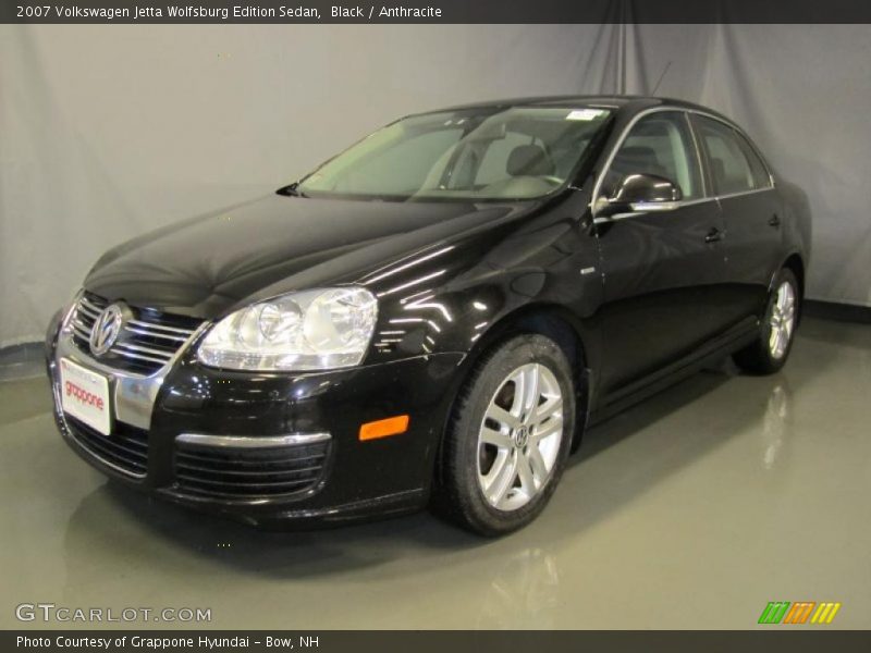 Black / Anthracite 2007 Volkswagen Jetta Wolfsburg Edition Sedan