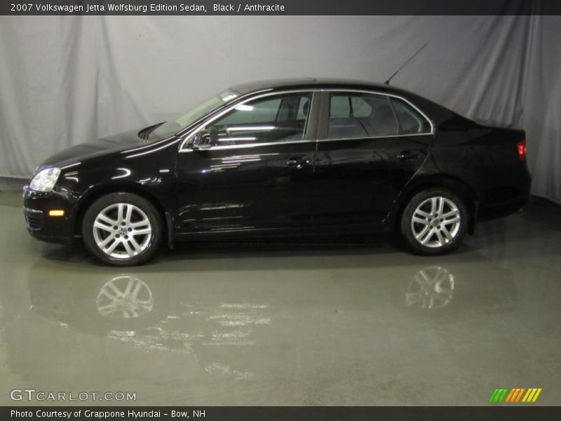 Black / Anthracite 2007 Volkswagen Jetta Wolfsburg Edition Sedan