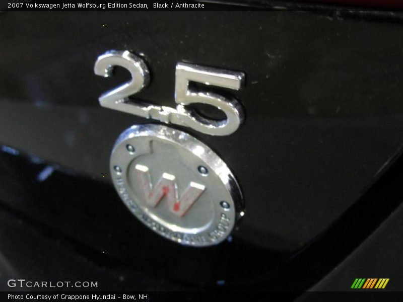 Black / Anthracite 2007 Volkswagen Jetta Wolfsburg Edition Sedan