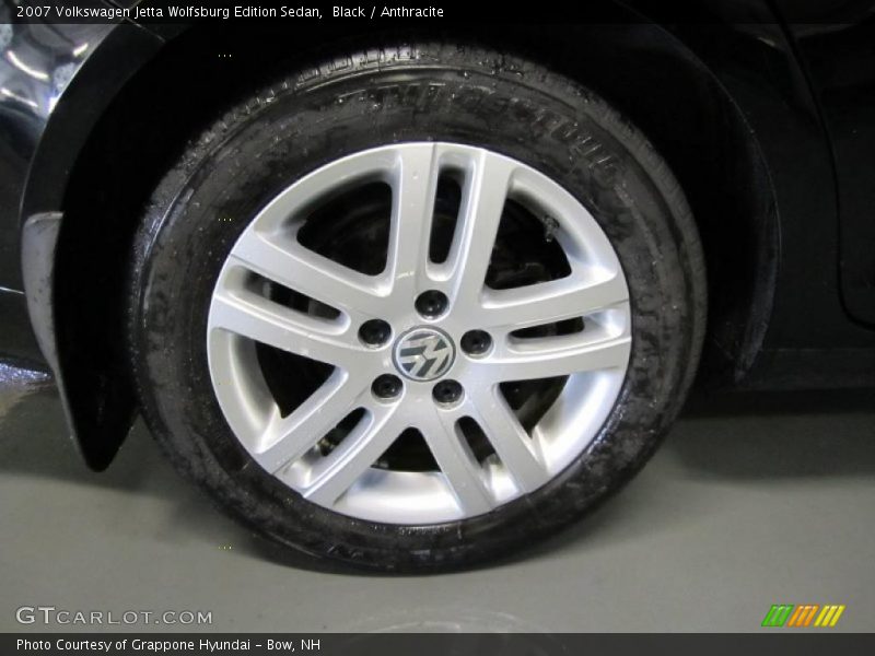 Black / Anthracite 2007 Volkswagen Jetta Wolfsburg Edition Sedan