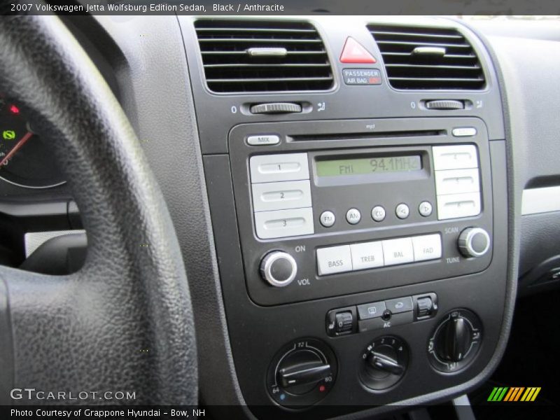 Black / Anthracite 2007 Volkswagen Jetta Wolfsburg Edition Sedan