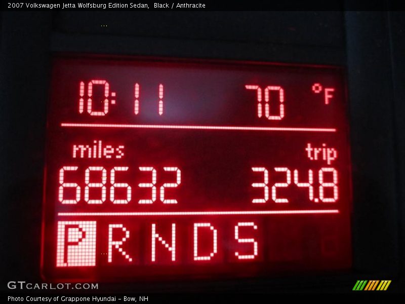 Black / Anthracite 2007 Volkswagen Jetta Wolfsburg Edition Sedan