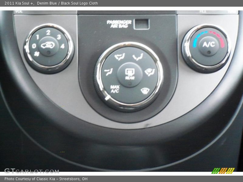 Denim Blue / Black Soul Logo Cloth 2011 Kia Soul +