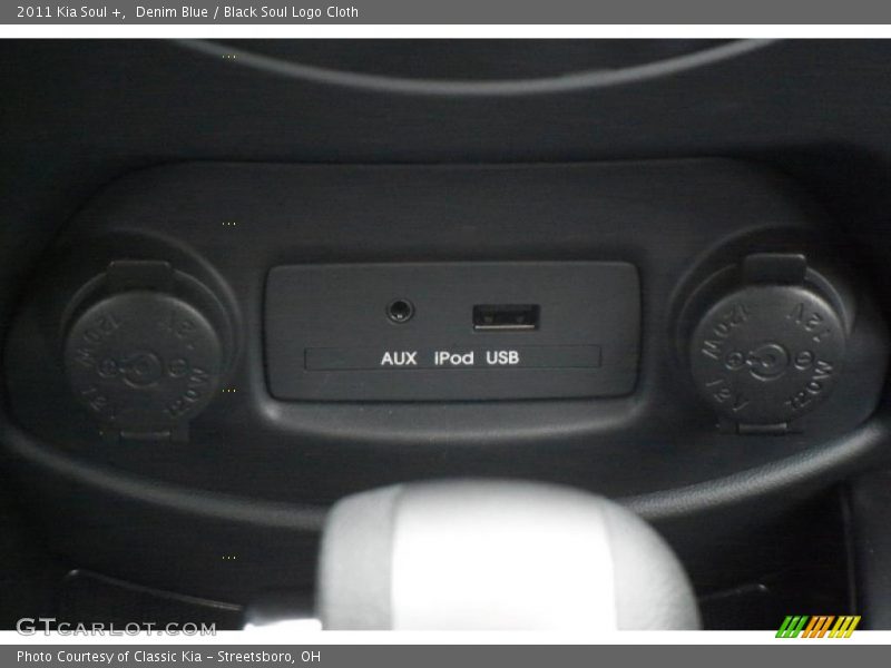 Denim Blue / Black Soul Logo Cloth 2011 Kia Soul +