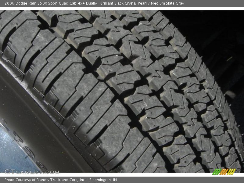 Brilliant Black Crystal Pearl / Medium Slate Gray 2006 Dodge Ram 3500 Sport Quad Cab 4x4 Dually