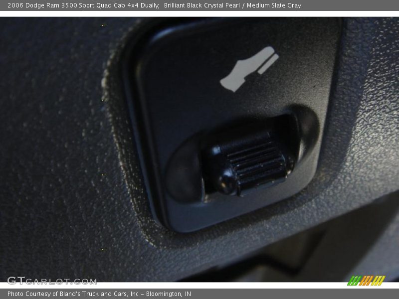 Brilliant Black Crystal Pearl / Medium Slate Gray 2006 Dodge Ram 3500 Sport Quad Cab 4x4 Dually