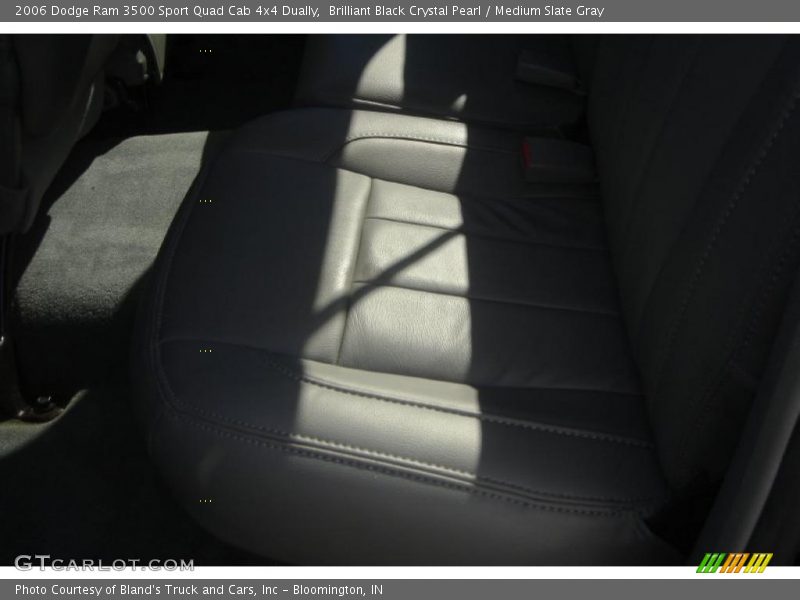 Brilliant Black Crystal Pearl / Medium Slate Gray 2006 Dodge Ram 3500 Sport Quad Cab 4x4 Dually