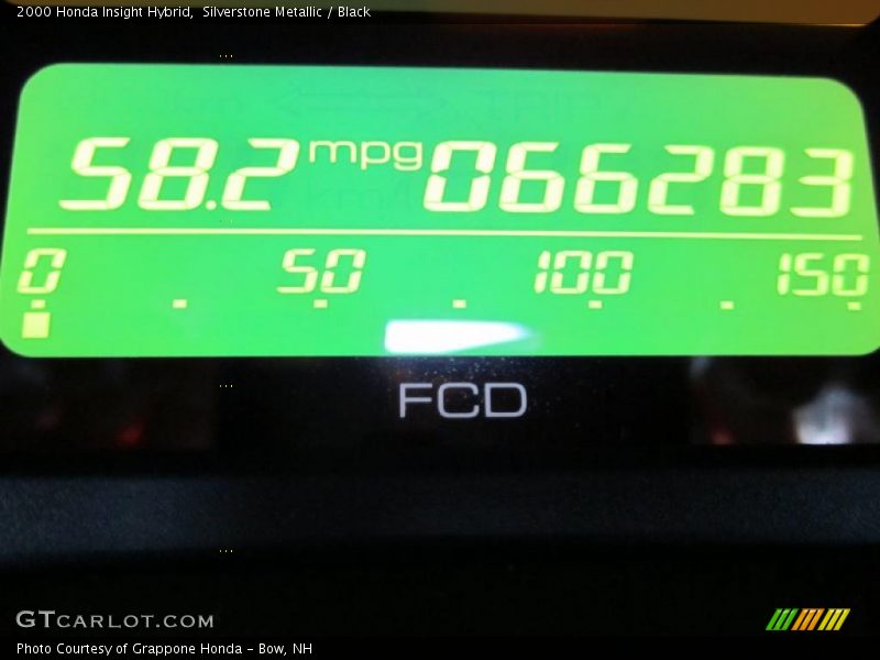 Silverstone Metallic / Black 2000 Honda Insight Hybrid
