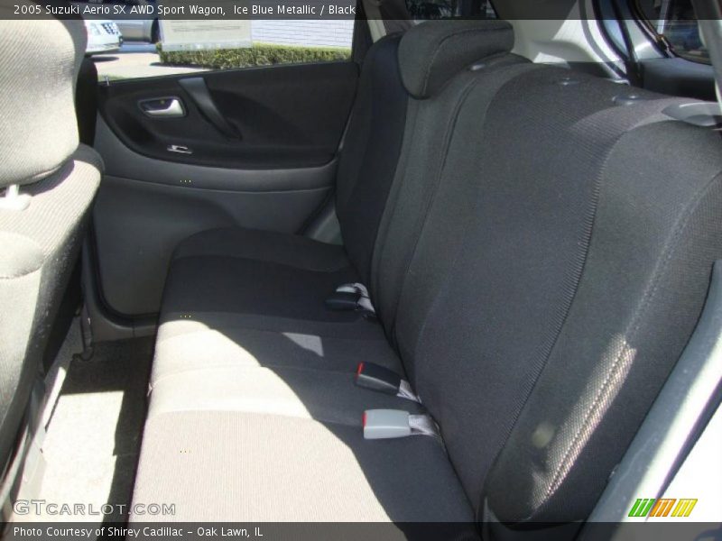 Ice Blue Metallic / Black 2005 Suzuki Aerio SX AWD Sport Wagon