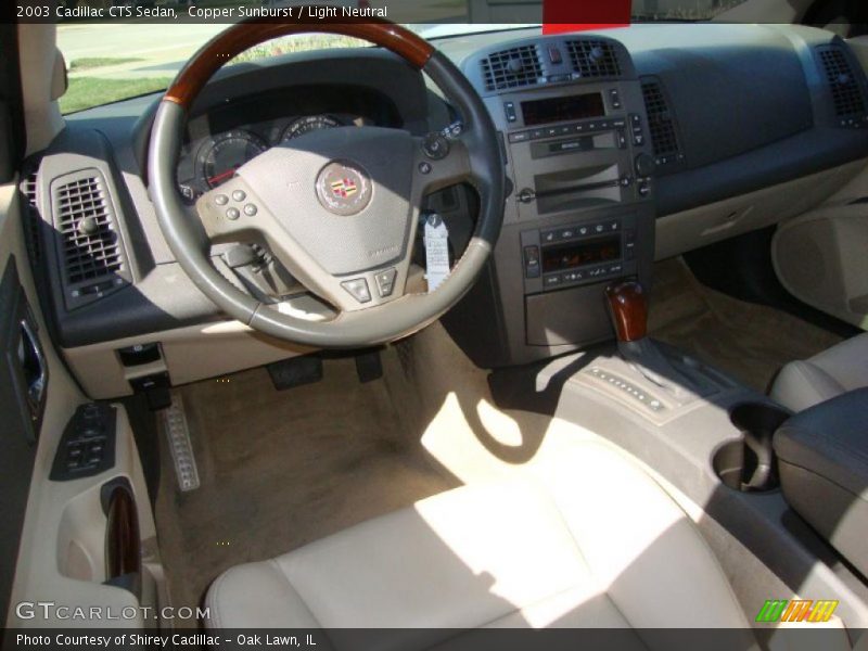 Copper Sunburst / Light Neutral 2003 Cadillac CTS Sedan