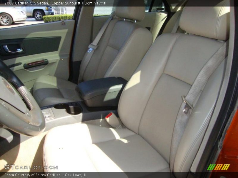 Copper Sunburst / Light Neutral 2003 Cadillac CTS Sedan