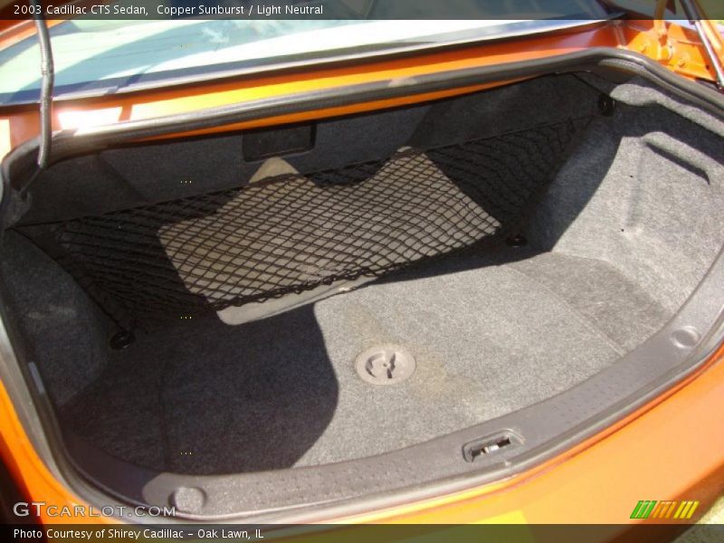 Copper Sunburst / Light Neutral 2003 Cadillac CTS Sedan