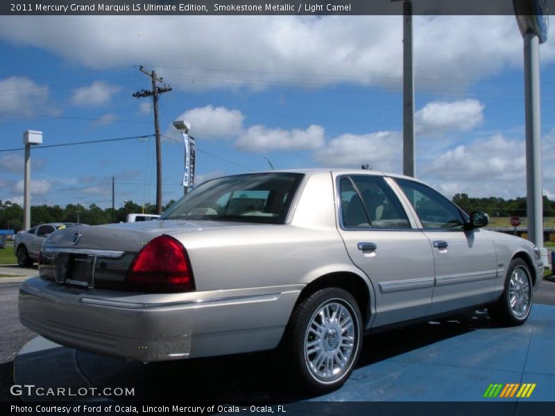 Smokestone Metallic / Light Camel 2011 Mercury Grand Marquis LS Ultimate Edition