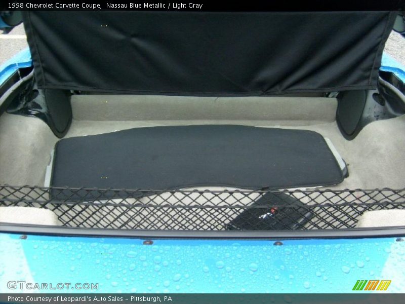 Nassau Blue Metallic / Light Gray 1998 Chevrolet Corvette Coupe