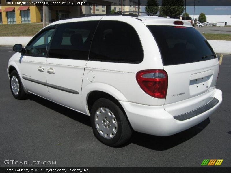 Stone White / Taupe 2001 Chrysler Voyager LX