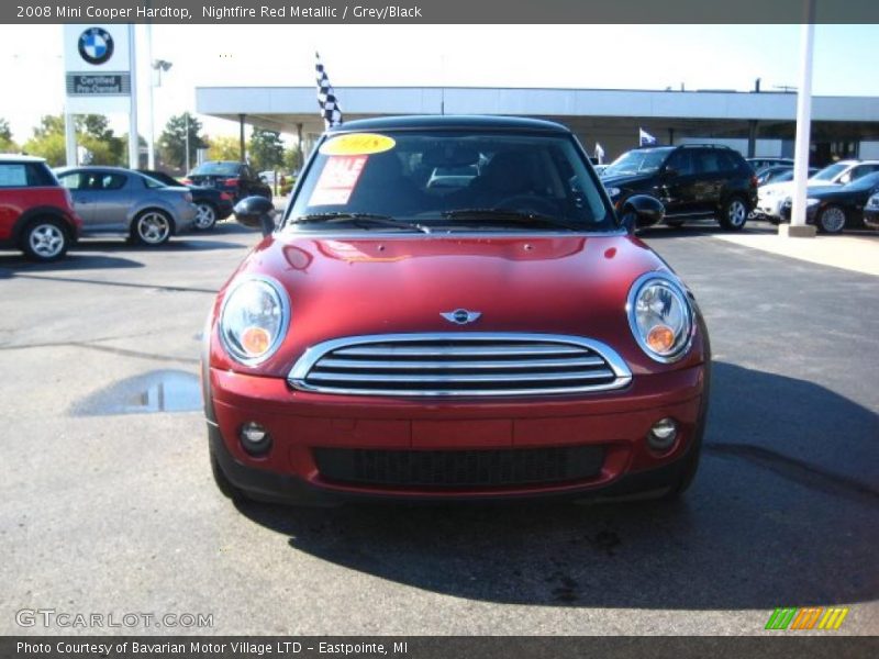 Nightfire Red Metallic / Grey/Black 2008 Mini Cooper Hardtop