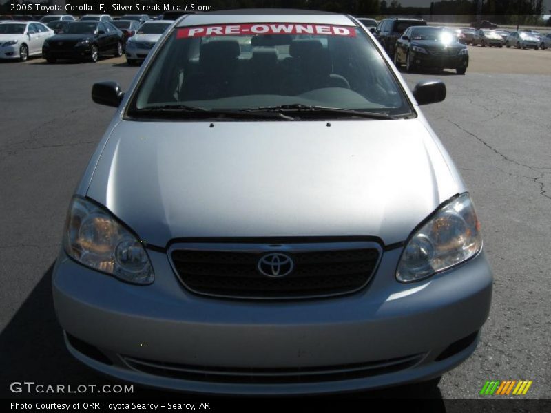 Silver Streak Mica / Stone 2006 Toyota Corolla LE