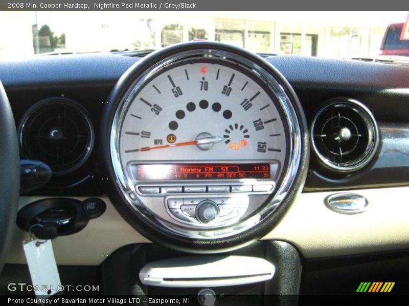Nightfire Red Metallic / Grey/Black 2008 Mini Cooper Hardtop