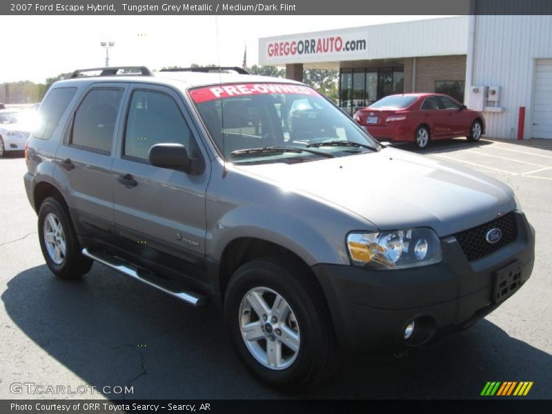 Tungsten Grey Metallic / Medium/Dark Flint 2007 Ford Escape Hybrid
