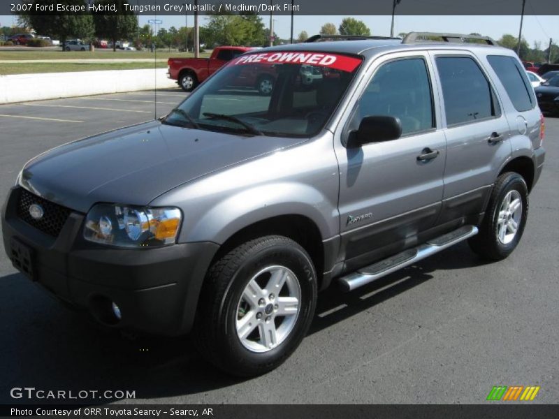 Tungsten Grey Metallic / Medium/Dark Flint 2007 Ford Escape Hybrid