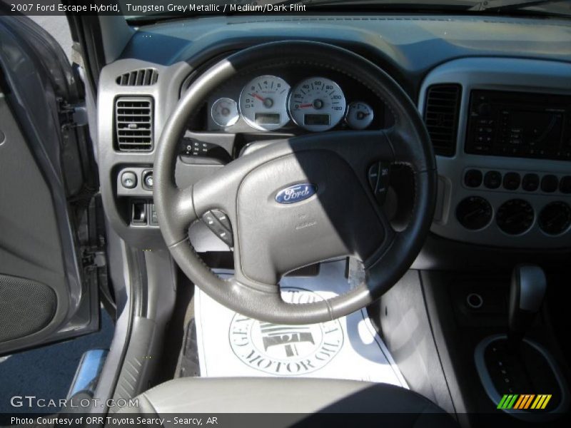 Tungsten Grey Metallic / Medium/Dark Flint 2007 Ford Escape Hybrid