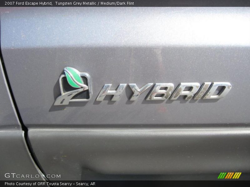 Tungsten Grey Metallic / Medium/Dark Flint 2007 Ford Escape Hybrid