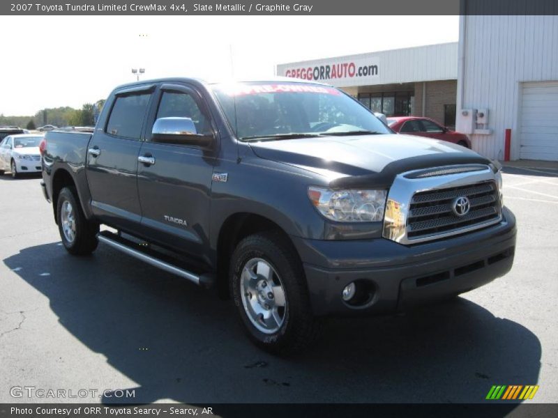 Slate Metallic / Graphite Gray 2007 Toyota Tundra Limited CrewMax 4x4