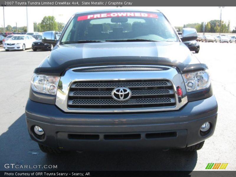 Slate Metallic / Graphite Gray 2007 Toyota Tundra Limited CrewMax 4x4