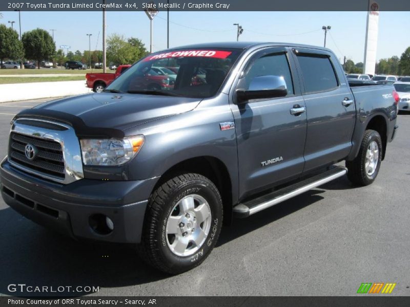 Slate Metallic / Graphite Gray 2007 Toyota Tundra Limited CrewMax 4x4