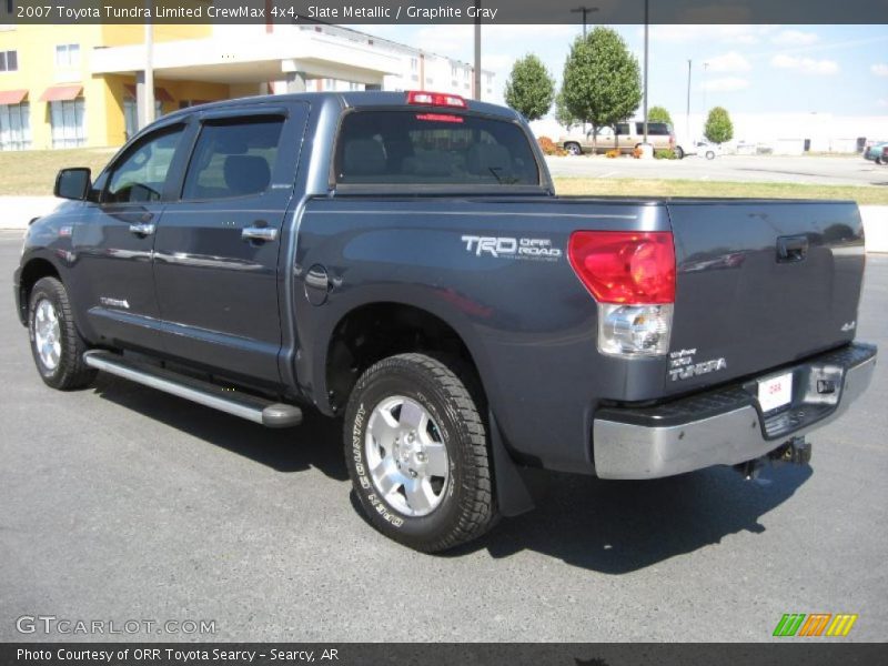 Slate Metallic / Graphite Gray 2007 Toyota Tundra Limited CrewMax 4x4