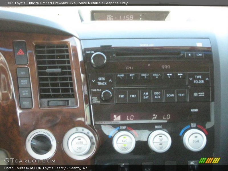 Slate Metallic / Graphite Gray 2007 Toyota Tundra Limited CrewMax 4x4