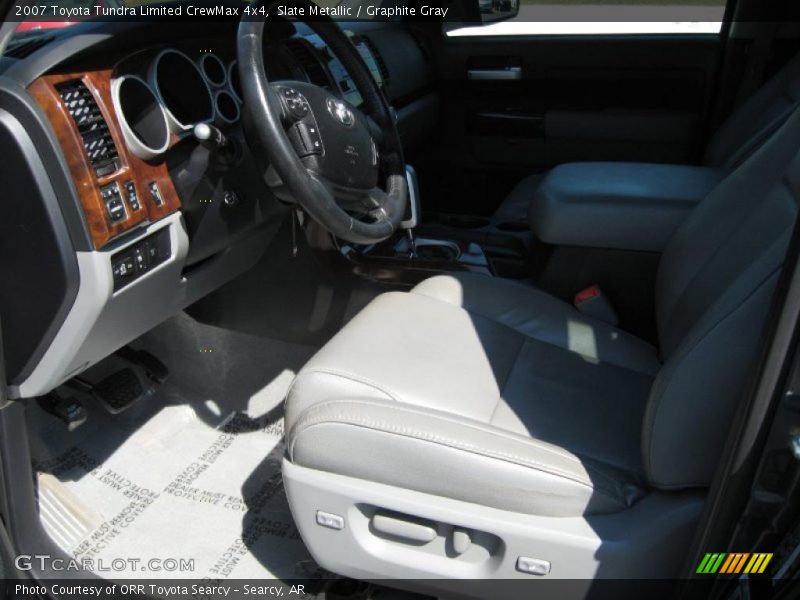 Slate Metallic / Graphite Gray 2007 Toyota Tundra Limited CrewMax 4x4