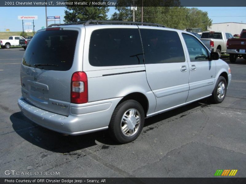 Silvermist Metallic / Medium Gray 2001 Chevrolet Venture LT